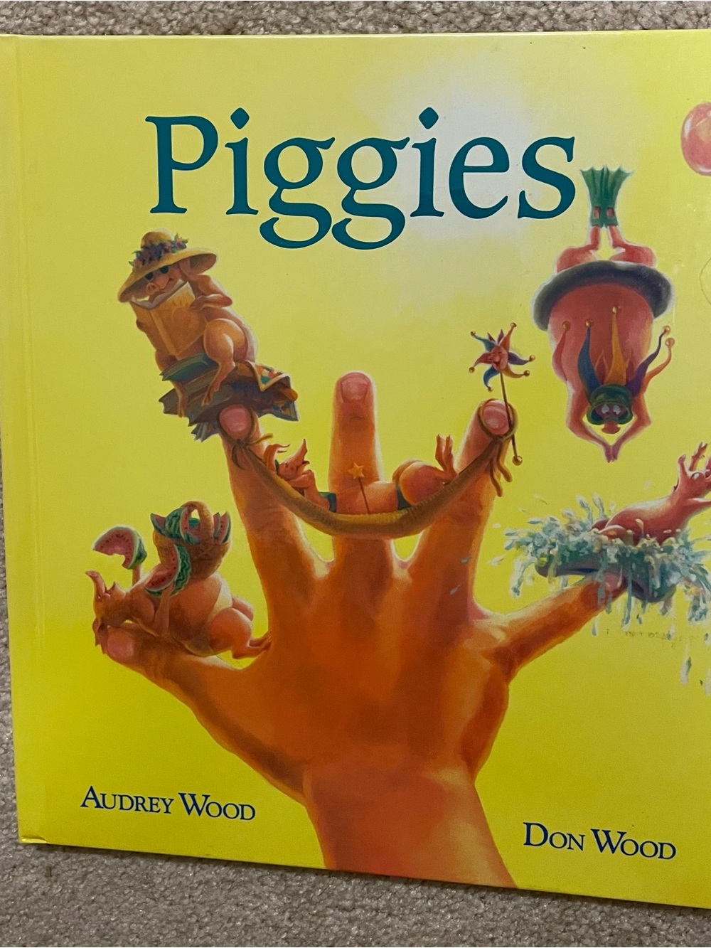 Piggies Hardback Picture Book by Don & Audrey Wood -